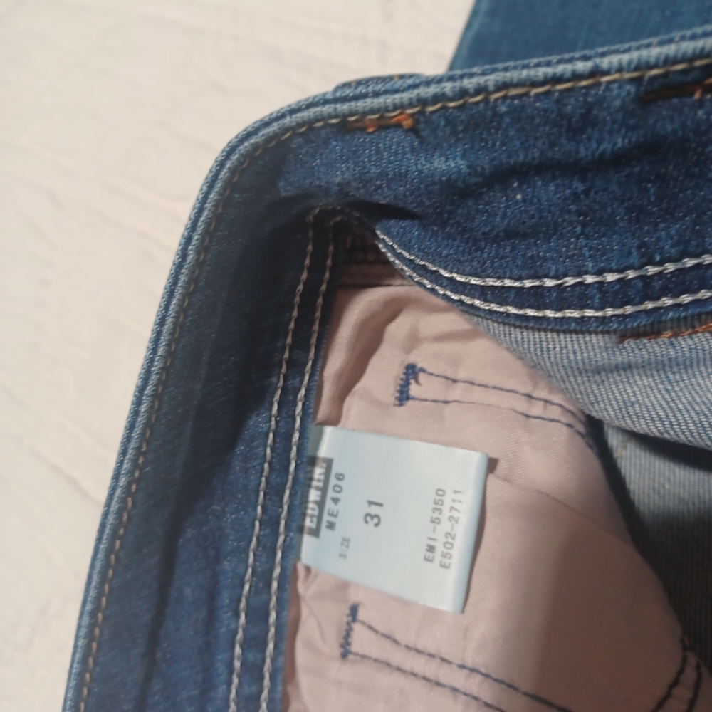 🇯🇵 EDWIN Dark Blue Women's Skinny Jeans - Picture 5 of 7